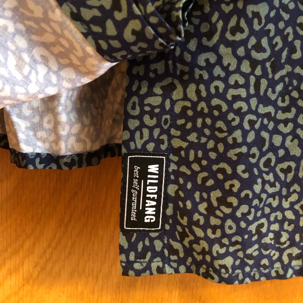 WILDFANG THE EMPOWER BUTTON UP Short Sleeve Women’s Shirt Top Blouse Size 2X - Picture 9 of 12